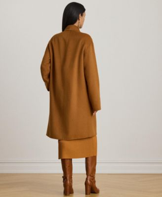 Women's Face-Dawley Double-Breasted Wool-Blend Jacket