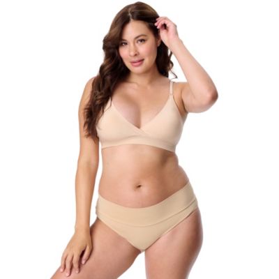 Motherhood Women's Maternity Wireless Seamless Wrap Nursing Bra