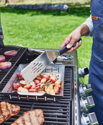 BBQ 2-Pc. Grill Topper and Basket Set