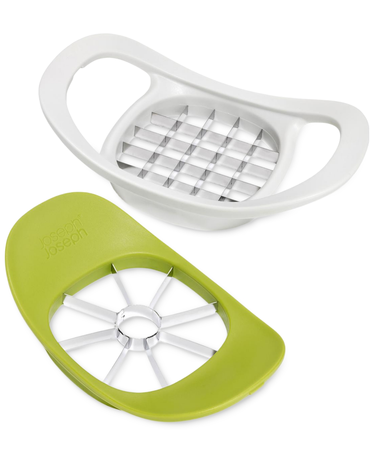 Joseph Joseph Nest Press 2-in-1 Apple Corer And Potato Cutter In Green