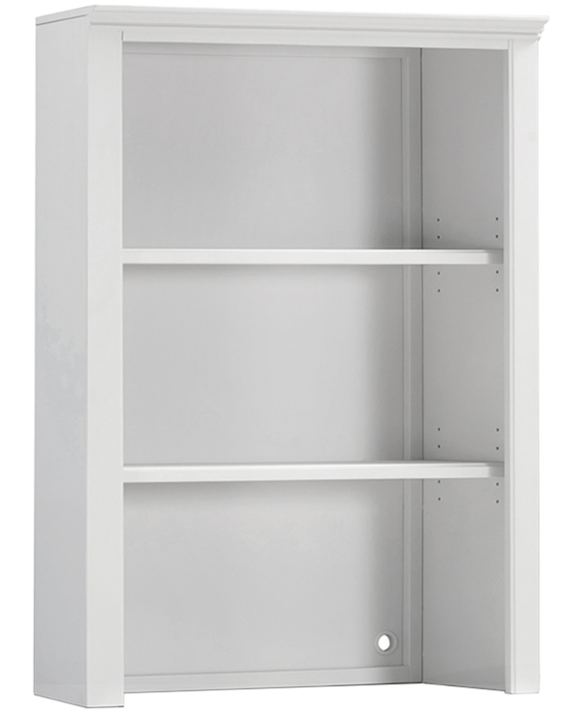 Macy's Furniture 47" Wooden Amren Open Hutch In White