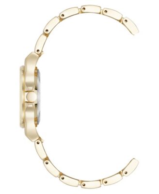 Women's Quartz Iconic Gold-Tone Metal Alloy Watch, 35mm