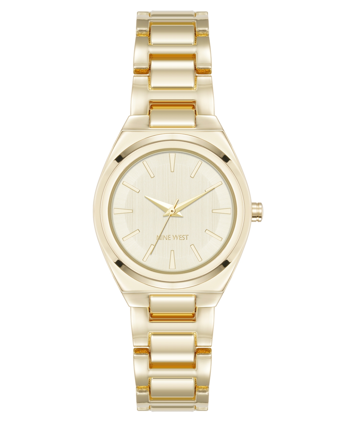 Anne Klein Women's Quartz Minimalist Gold-tone Metal Alloy Watch, 30mm In Gold