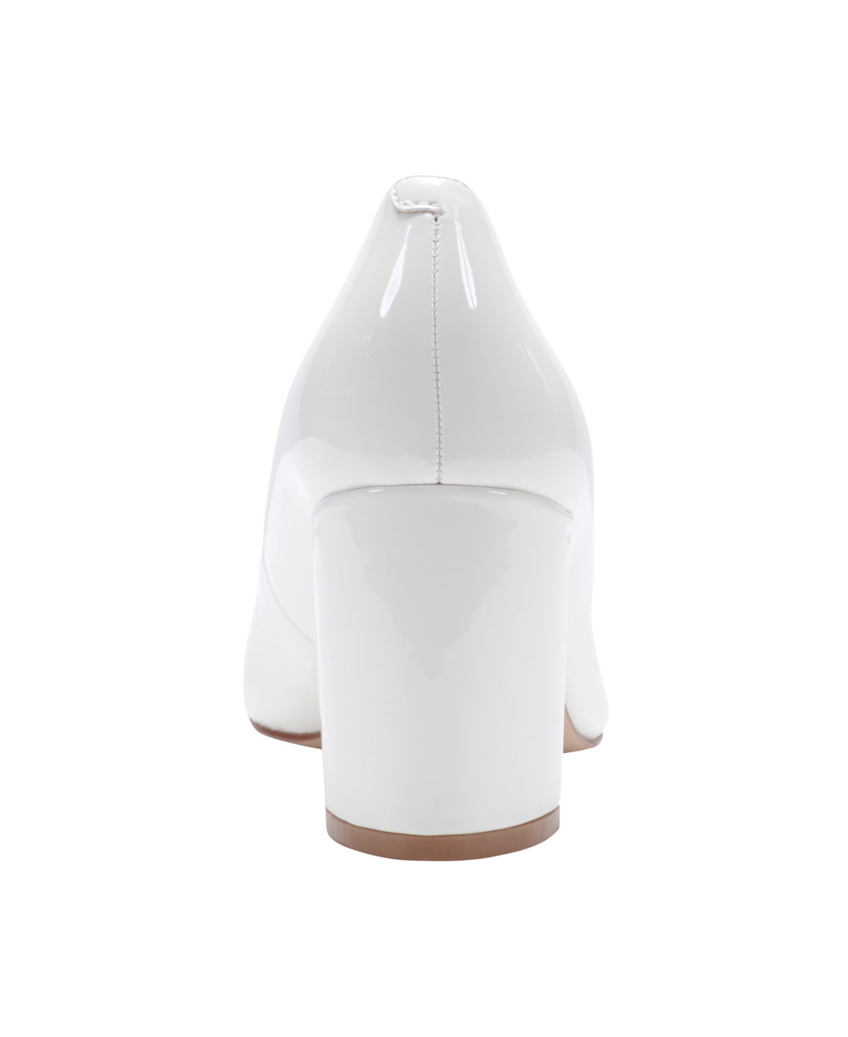 Marc Fisher Women's Caitlin Slip-on Block Heel Pumps In White