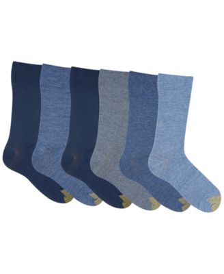 Men's Cambridge 6-Pk. Solid Crew Socks