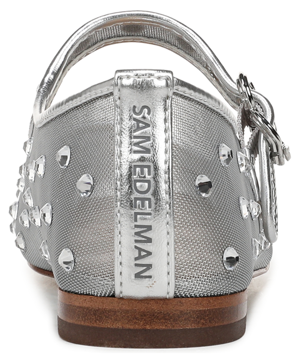 Sam Edelman Women's Michaela Shine Mary Jane Flats In Metallic