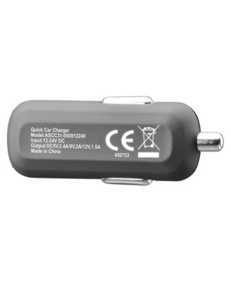 Ventev 24W ULTRAFAST USB-A Car Charger and USB-A to Micro-USB Cable
