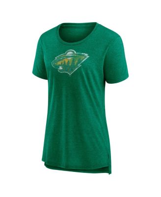 Women's Heather Green Minnesota Wild Special Edition 2.0 Modern T-Shirt