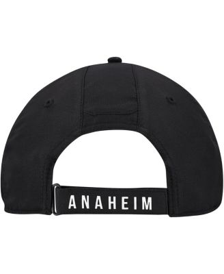 Men's Black Anaheim Ducks Signature Adjustable Hat
