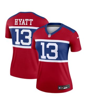 Nike - Women's Jalin Hyatt Red New York Giants Alternate Legend Player Performance Top