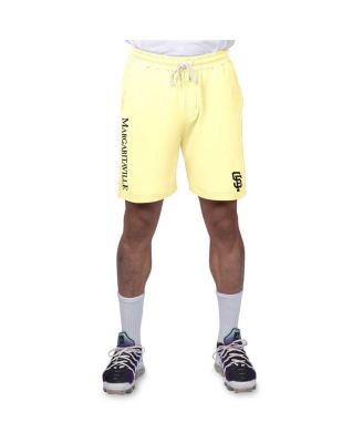 Margaritaville - Men's Yellow San Francisco Giants Peached French Terry Shorts