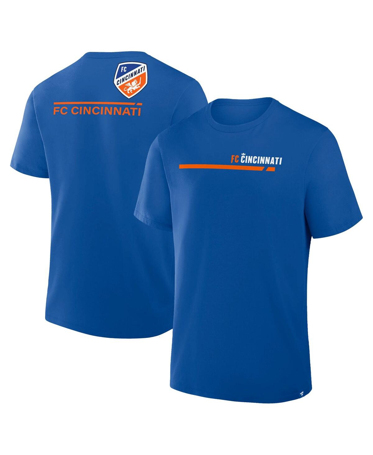 Men's Blue Fc Cincinnati Corner Kick Legacy T-Shirt - Blue