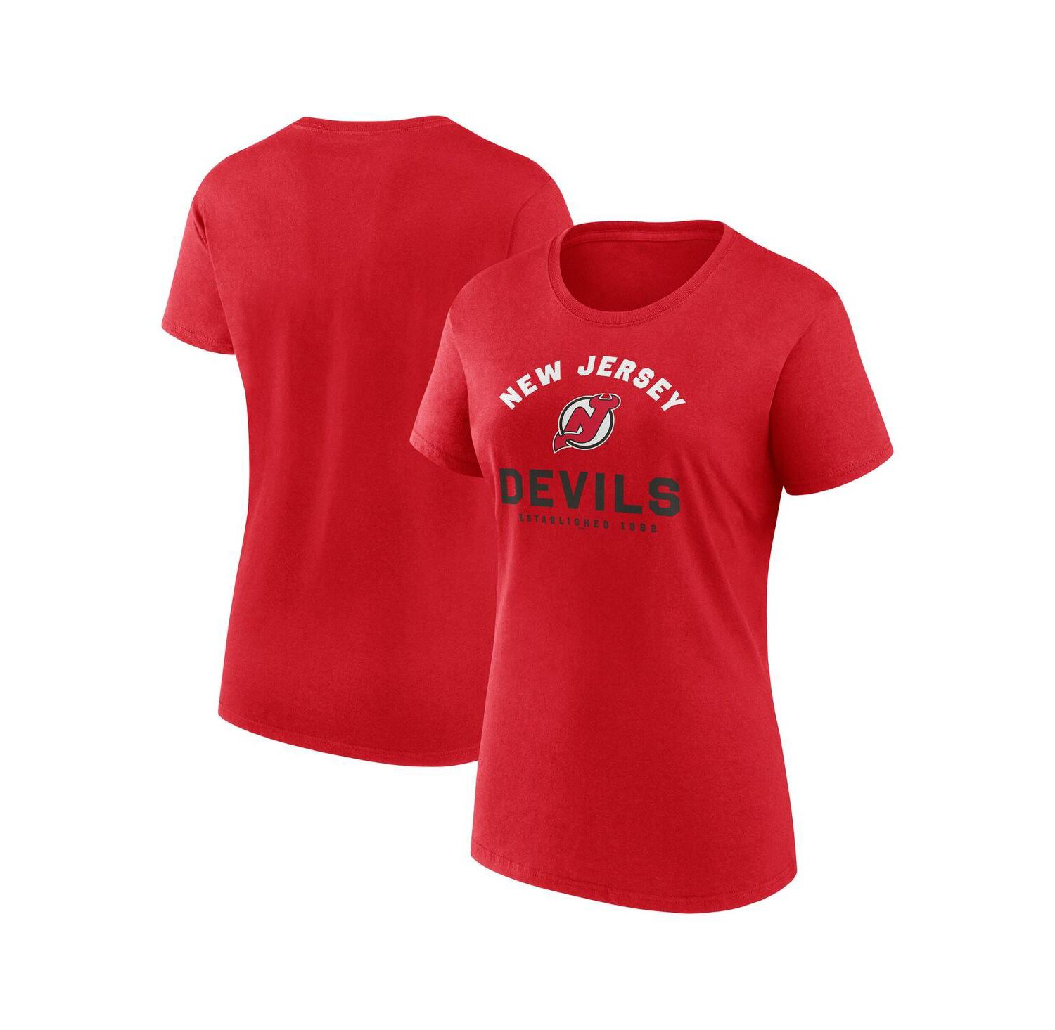 Women's Red New Jersey Devils Unrivaled T-Shirt