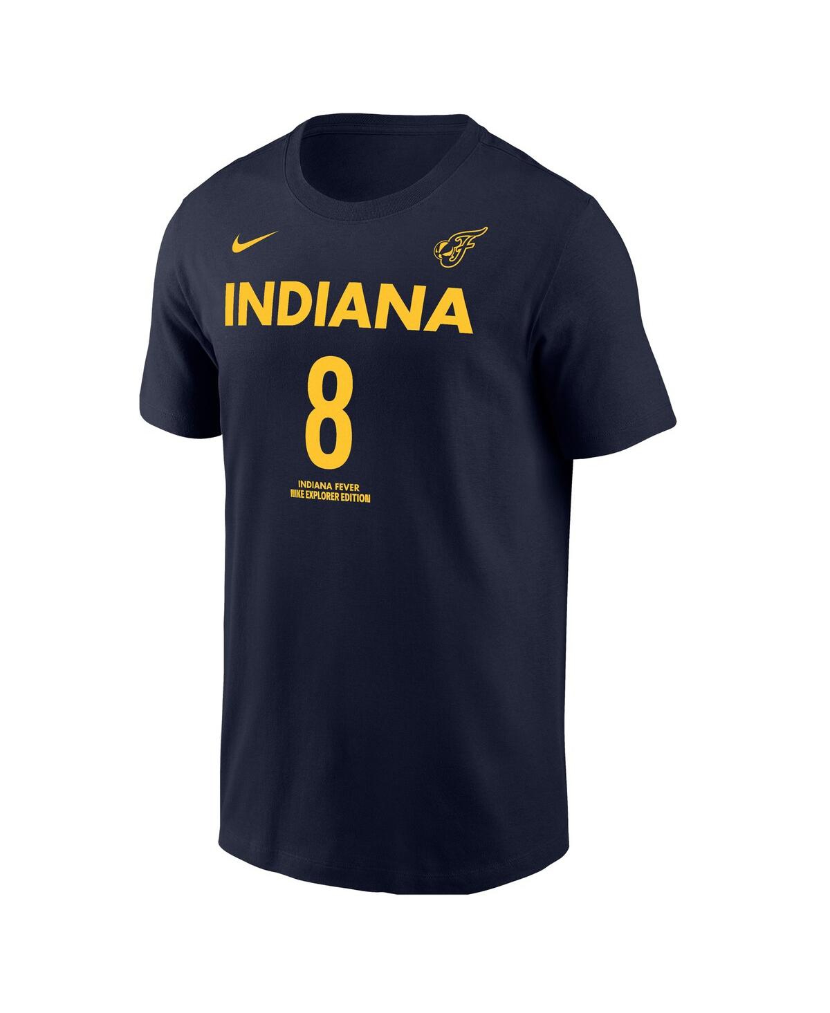 Nike Men's Sophie Cunningham Navy Indiana Fever Explorer Name Number T-shirt In Blue