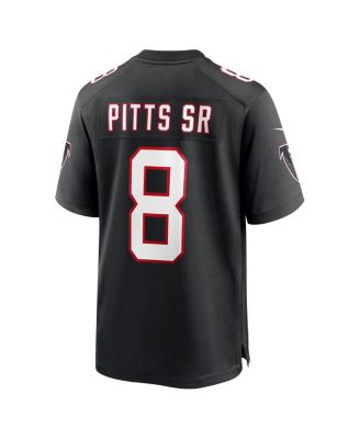 Men's Kyle Pitts Sr. Black Atlanta Falcons Alternate Game Jersey