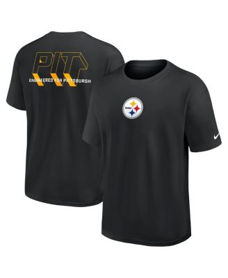 Nike - Men's Black Pittsburgh Steelers Dominate The Game Essential Max90 T-Shirt