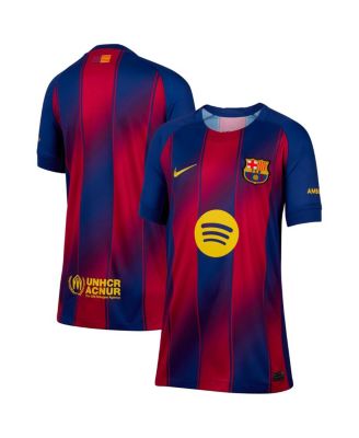 Nike - Big Boys and Girls Blue Barcelona 2025/26 Home Replica Jersey