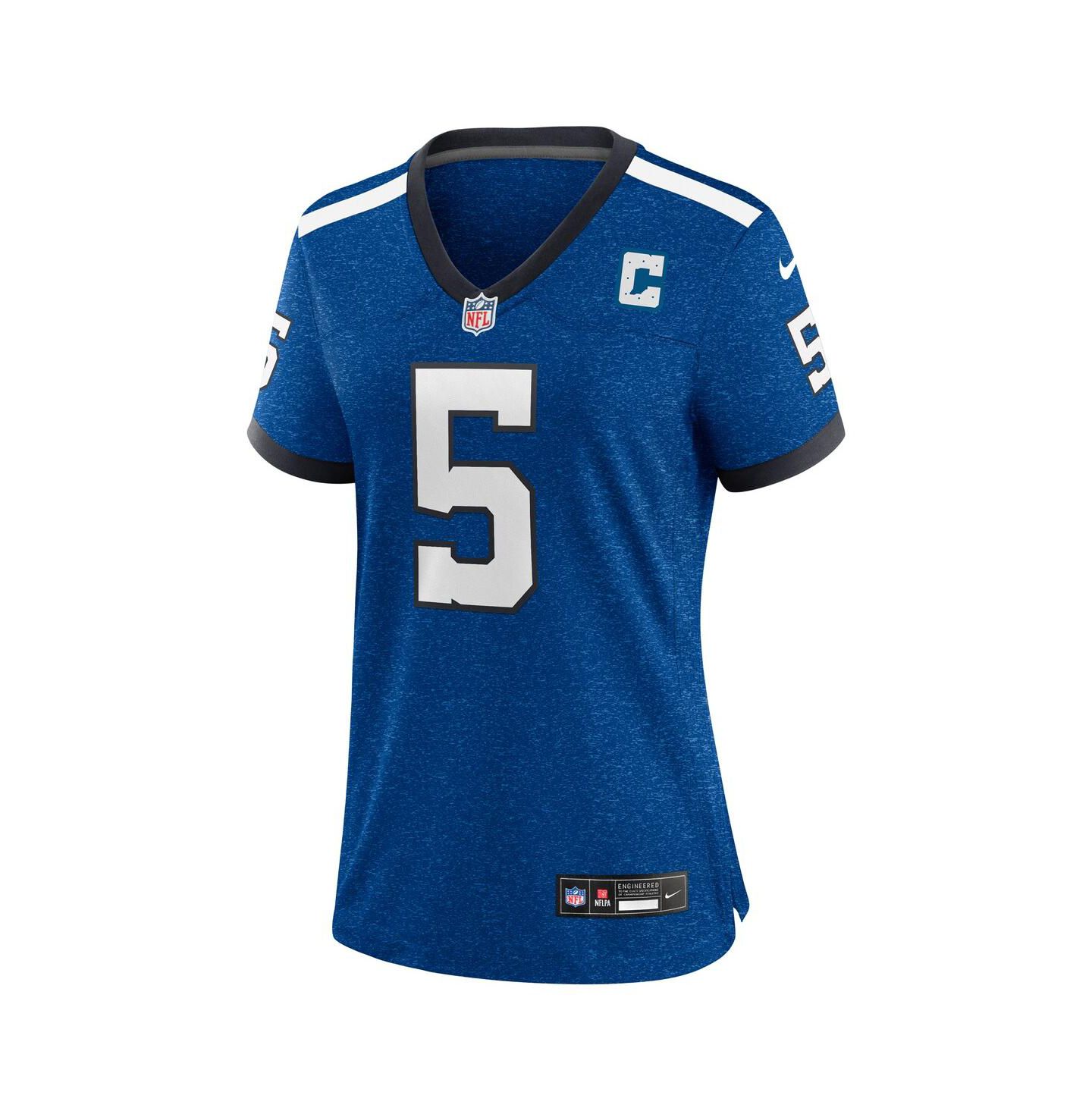 Женский топ Nike Anthony Richardson Sr. Royal Indianapolis Colts Alternate Indiana Nights Game Jersey — фото 2