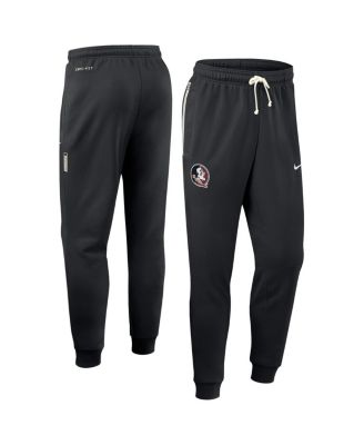 Nike - Men's Black Florida State Seminoles 2025 Sideline Performance Taper Pants
