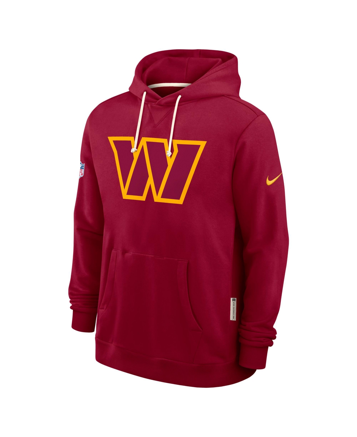 Nike Burgundy Washington Commanders Sideline Standard Issue Initial Home Dri-fit Hoodie In Red