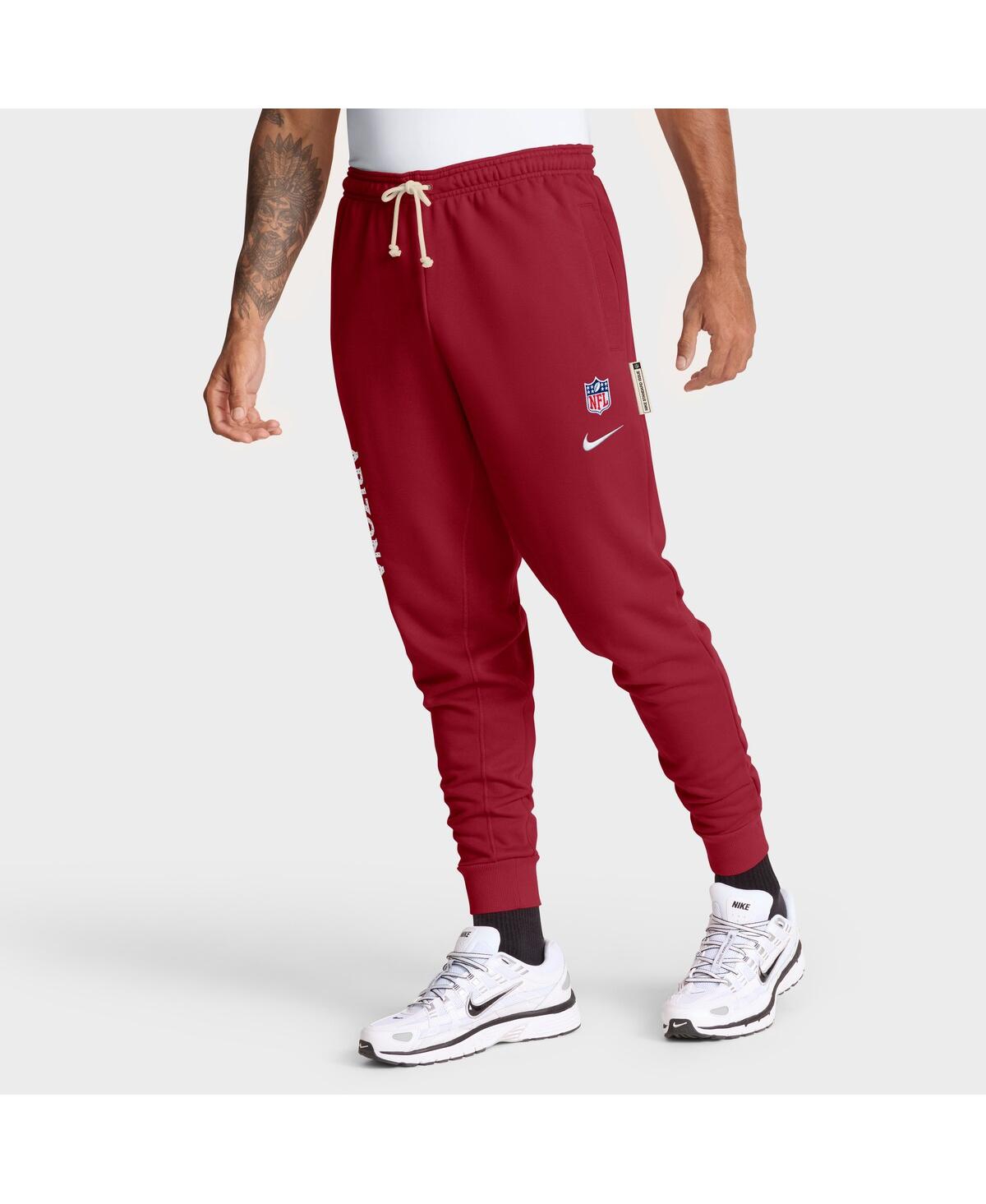 Nike Cardinal Arizona Cardinals Sideline Standard Issue Ground Game Dri-fit Taper Pants In Red