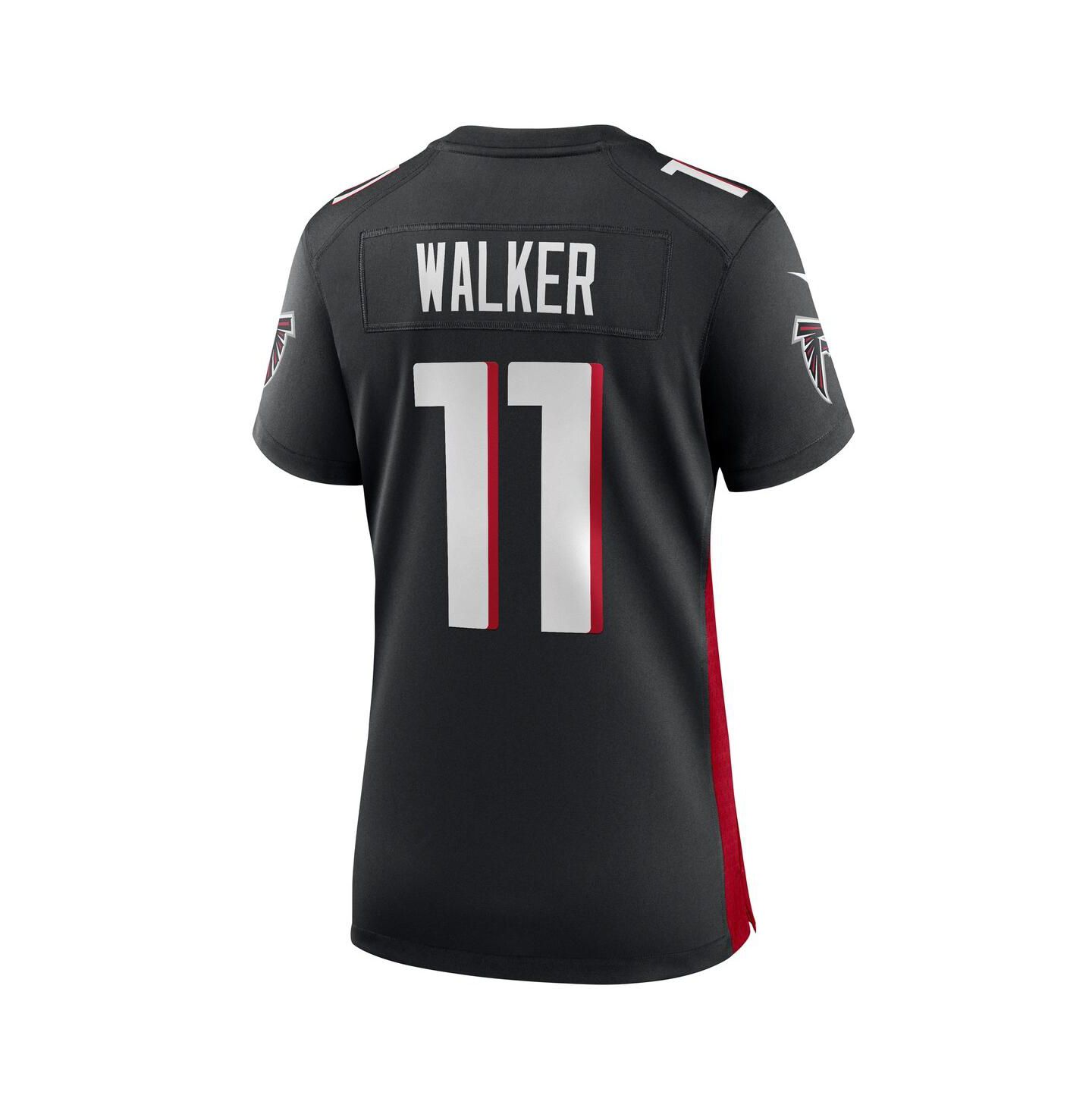 Женский топ Nike Jalon Walker Black Atlanta Falcons Team Game Jersey — фото 2