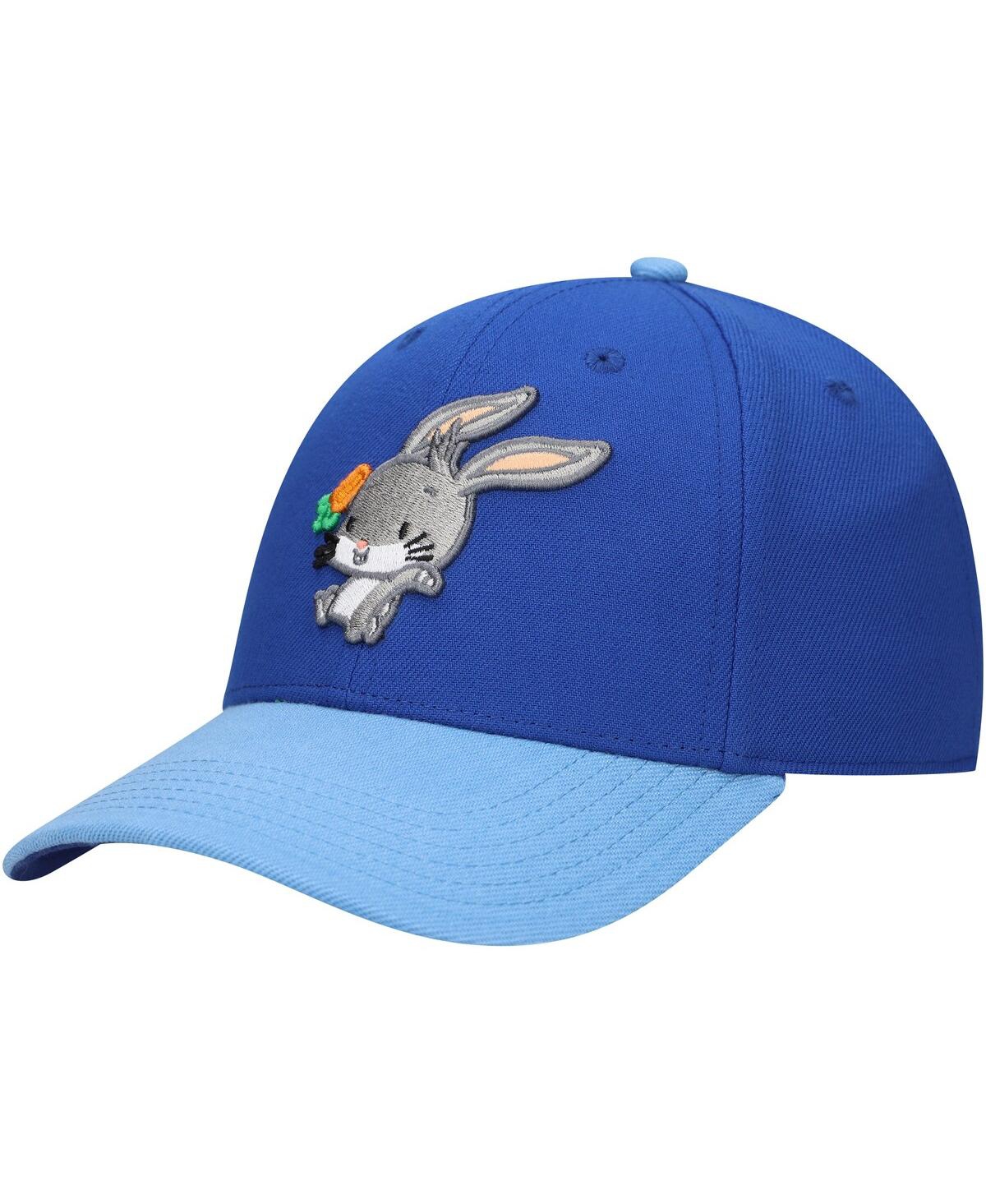 Lids Big Boys And Girls Blue Looney Tunes Bugs Bunny Adjustable Hat In Blue