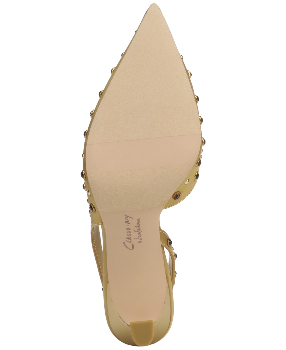 Circus Ny By Sam Edelman Tallie Pointed Toe Slingback Pump In Yellow