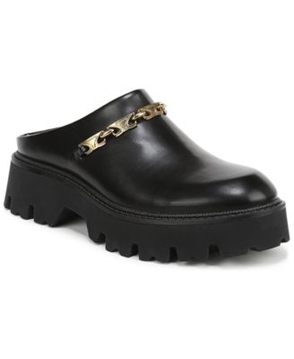 Women's Pattie Chained Slip-On Lug-Sole Clogs