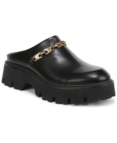 Женские сабо Circus NY by Sam Edelman Pattie с цепочкой на рифлёной подошве, цвет: Чёрный