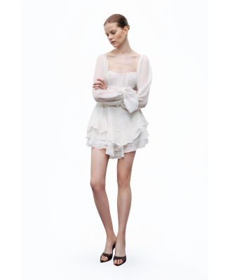 Women's Ruffle Mini Dress