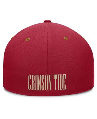 Men's Crimson/Brown Alabama Crimson Tide Noboa Fitted Hat