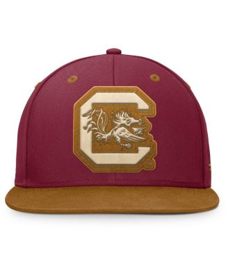 Men's Garnet/Brown South Carolina Gamecocks Noboa Fitted Hat