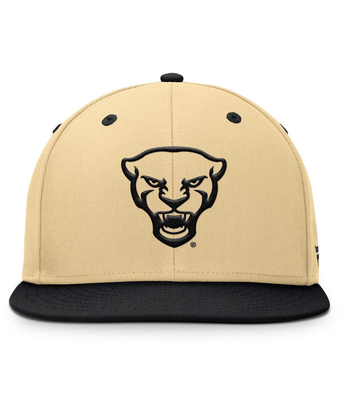 Fanatics Men's Khaki/black Pitt Panthers Balance Fitted Hat In Multi