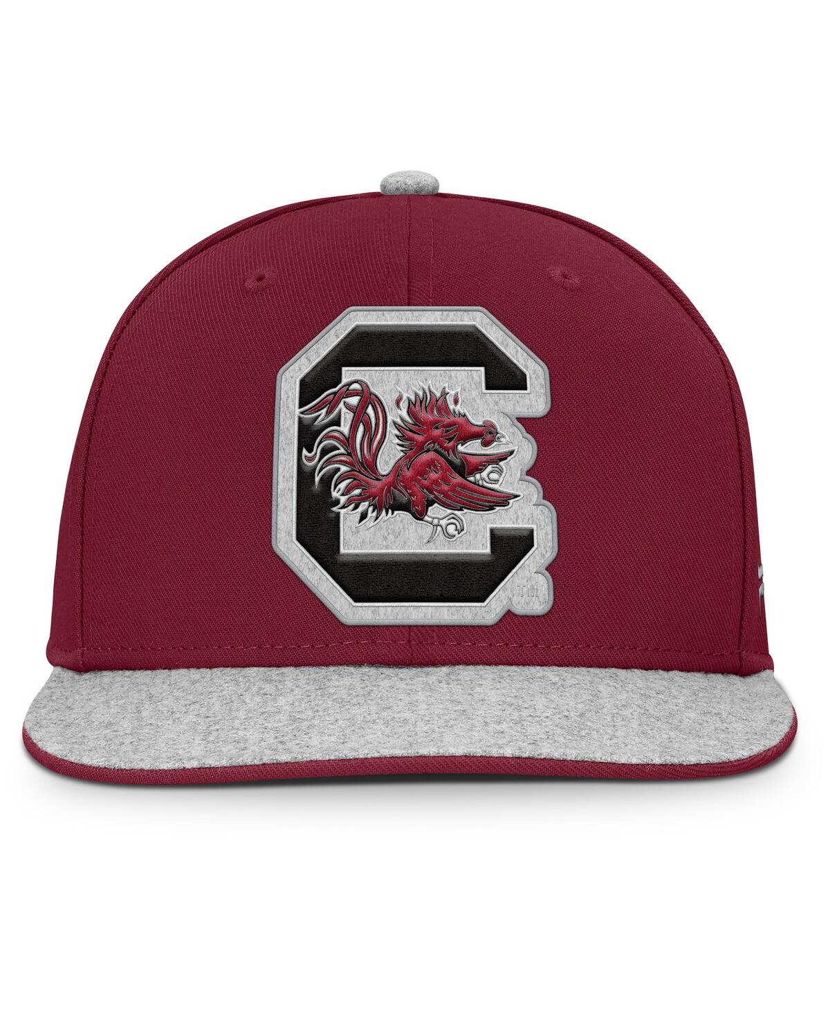 Fanatics Men's Garnet South Carolina Gamecocks Loden Snapback Hat In Burgundy