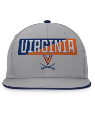 Men's Gray Virginia Cavaliers Duo Snapback Hat