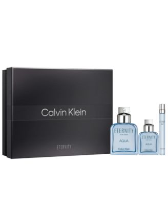 Calvin Klein - Men's 3-Pc. Eternity Aqua Eau de Toilette Gift Set