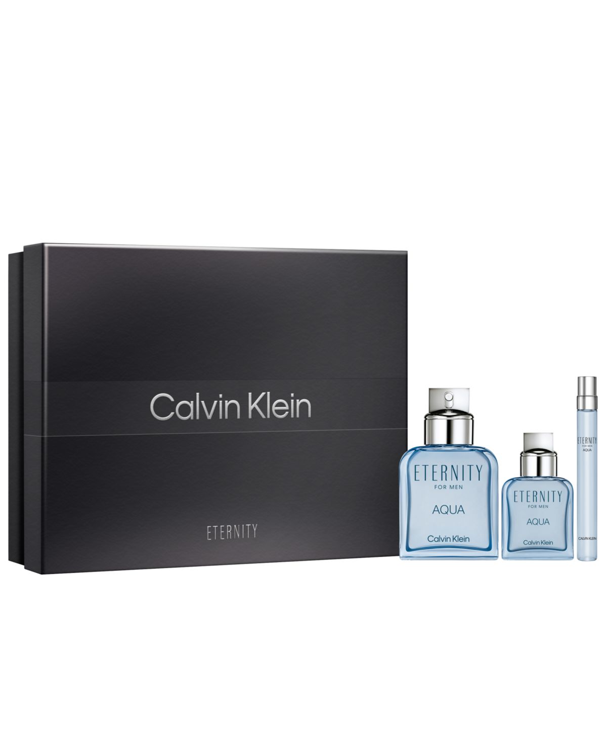 Мужской набор из 3 предметов Подарочный набор туалетной воды Eternity Aqua
