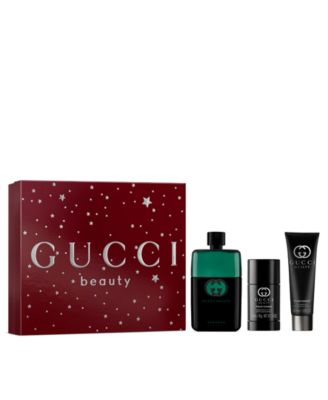 Gucci - Men's 3-Pc. Guilty Pour Homme Essence Eau de Toilette Gift Set
