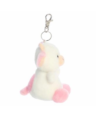 Mini Belle Strawberry Cow Palm Pals Adorable Clip-On White 4