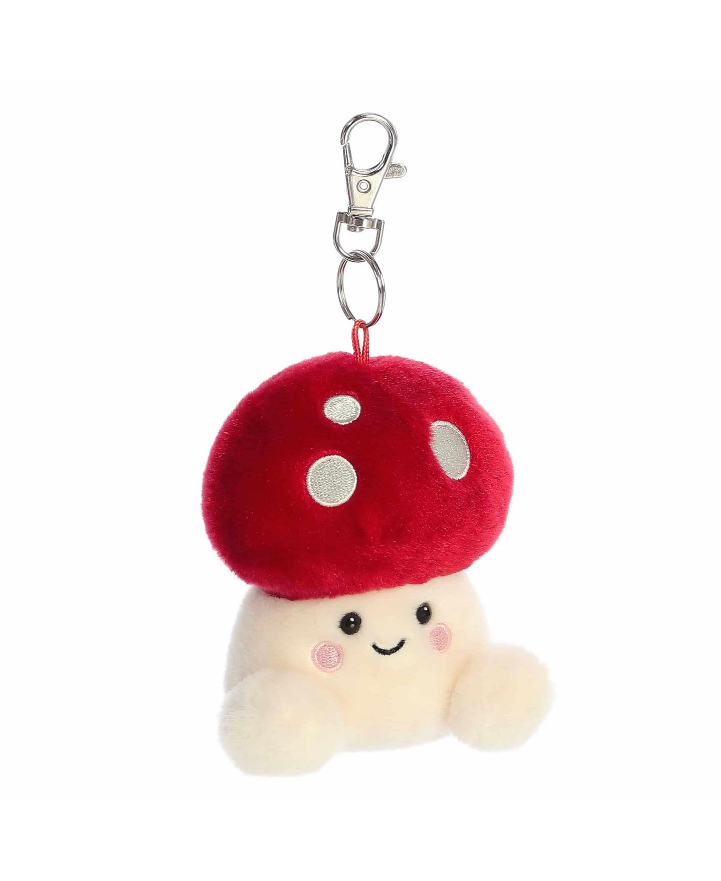 Женская сумка Aurora Mini Amanita Mushroom Palm Pals Adorable Clip-On Red 4, цвет: Красный — фото 3