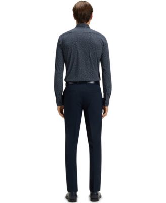 Men's Slim-Fit Cotton Blend Shirt