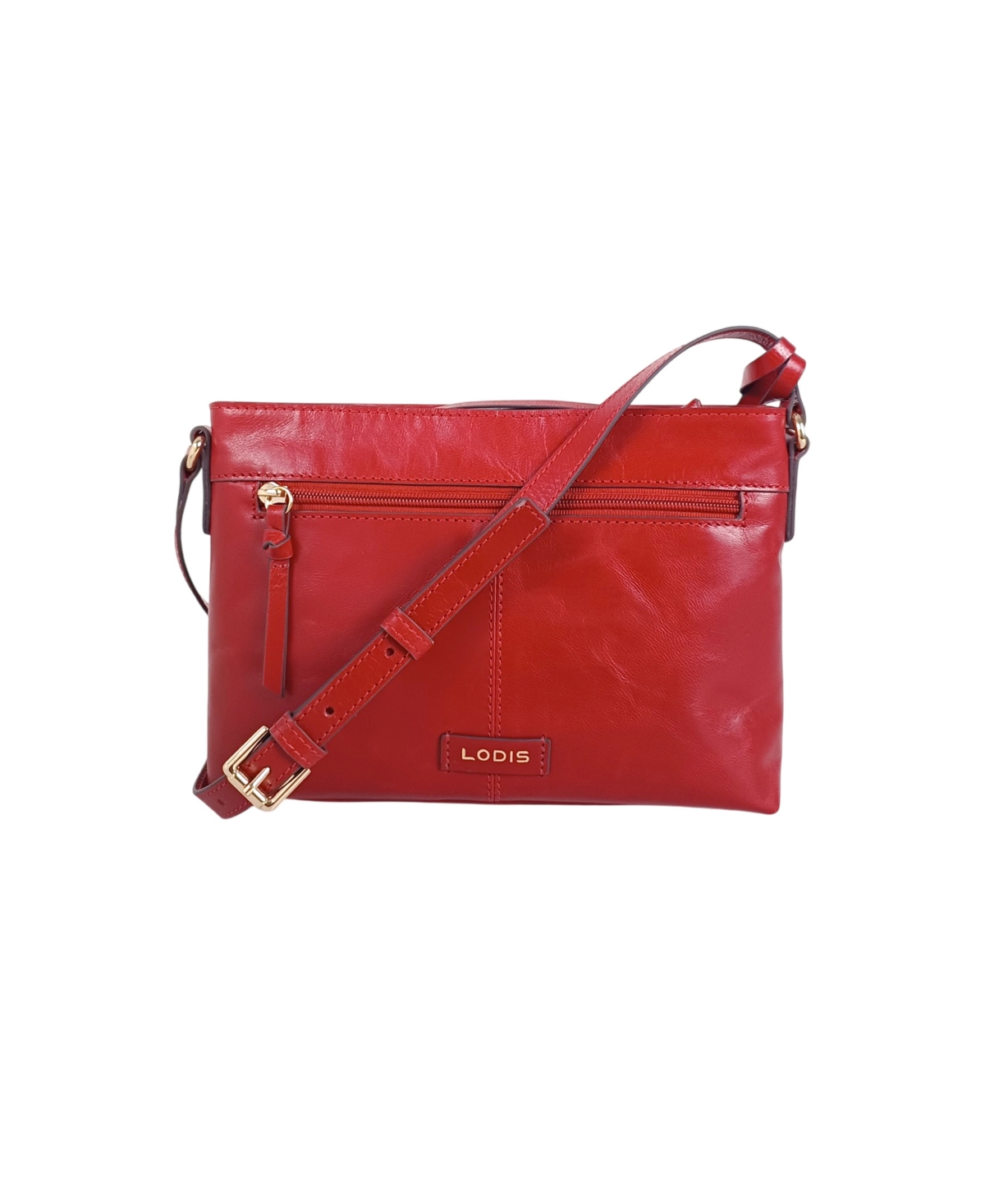 Lodis Judith Organizer Small Crossbody Bag In Red