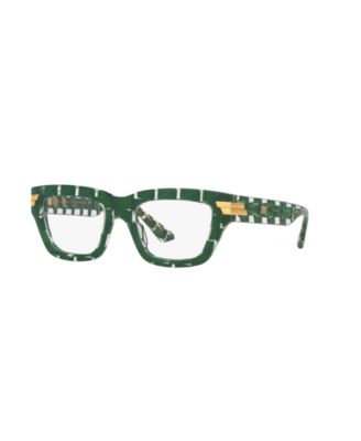 Bottega Veneta Women's Rectangle Eyeglasses, 6J000386 - Ivy
