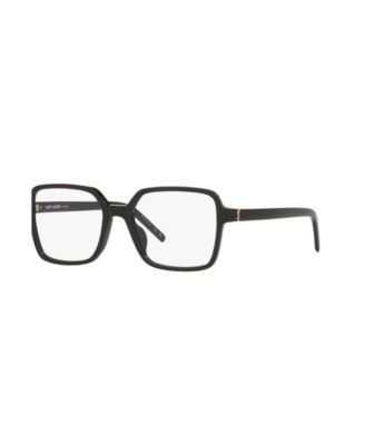 Woman Rectangle Plastic SL M139 Eyeglasses