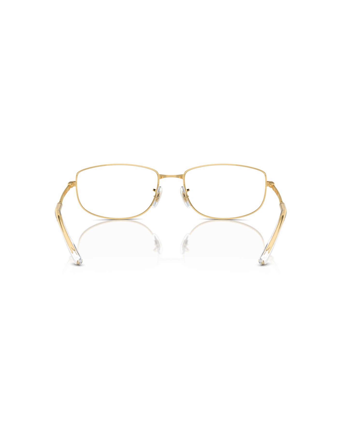 Очки Ray-Ban Unisex Irregular Metal RB3732V Optics Eyeglasses, цвет: Золотой — фото 4