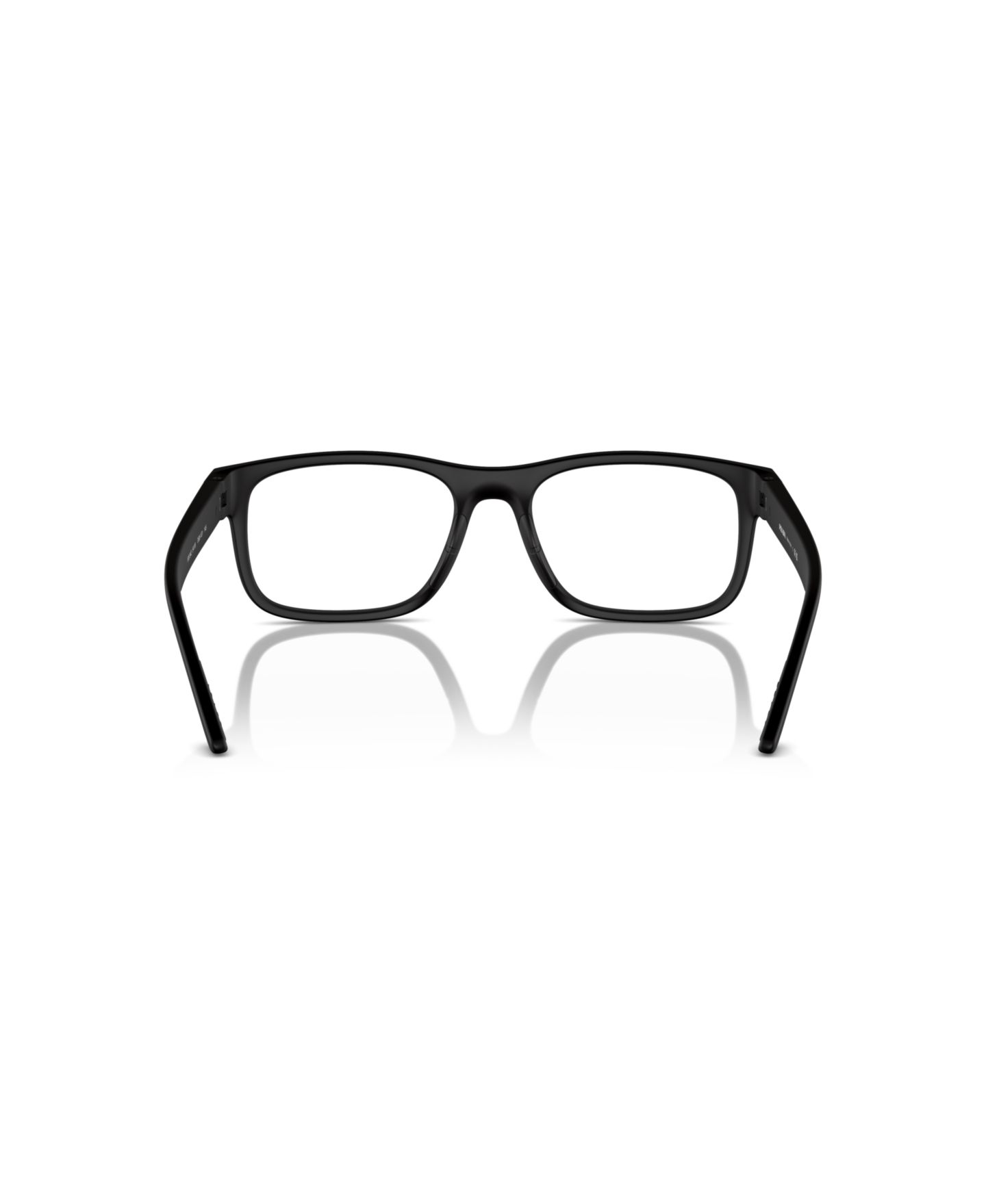 Мужские очки PRADA LINEA ROSSA Man Rectangle Plastic PS 04QV Eyeglasses, цвет: Чёрный — фото 4