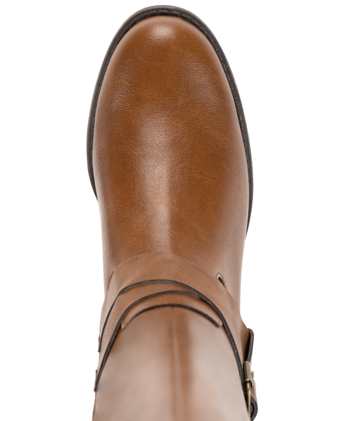 Style & Co Style Co Womens Margoo Riding Boots Regular Wide Calf Macys Exclusive In Brown