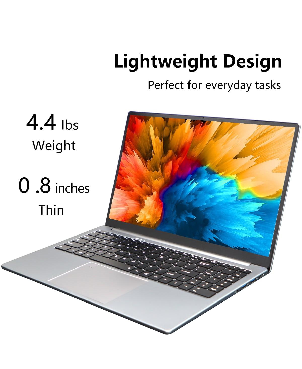 memzuoix 15.6"Gaming Laptop i7 1195G7,32GB 1TB Ssd Fhd 1920 1080 Display, Fingerprint Unlock Backlit Keyboard RJ45 Hdmi 180 Angle Opening Gamer L
