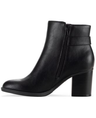 Women's Harlemm Buckle Booties, Created for Macy's